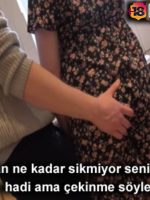 Kalçasını Avuçladığı Teyzesine Sikini Değdirip Sırnaştı