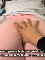 Taytla Dayanamayan Karısına Götünü Mıncıklayıp Sırnaştı