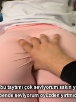 Kalçasına Saldırıp Mıncıklayan Taytlı Karısına Dayanamadı