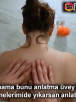Yıkanırken Keselediği Üvey Anneye Siki Kalkınca Dayanamadı