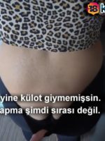Mutfakta Parmaklayıp Bırakmayan Kocasına Külotsuz Yakalandı