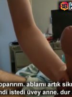 Ablasını Siktiğini Öğrenen Üvey Anneyi Kıskandırıp Tavladı