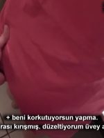 Lavaboda Mıncıkladığı Üvey Anneyi Tenhada Okşayan Fırlama